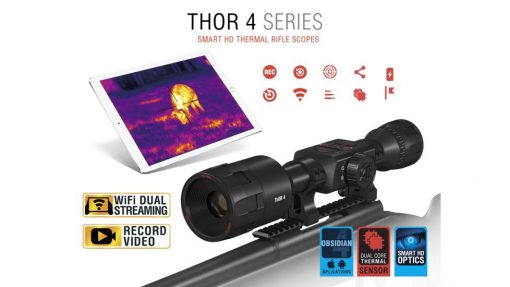 ATN ThOR 4 1.5-15x25mm Thermal Smart HD Rifle Scope, Color: Black - Image 4