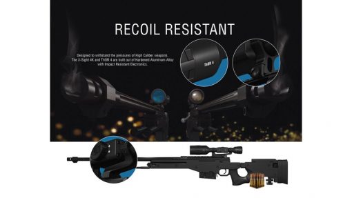 ATN ThOR 4 1.5-15x25mm Thermal Smart HD Rifle Scope, Color: Black - Image 13