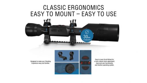 ATN ThOR 4 1.5-15x25mm Thermal Smart HD Rifle Scope, Color: Black - Image 14