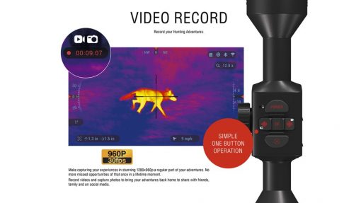 ATN ThOR 4 1.5-15x25mm Thermal Smart HD Rifle Scope, Color: Black - Image 5
