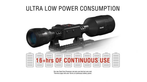 ATN ThOR 4 1.5-15x25mm Thermal Smart HD Rifle Scope, Color: Black - Image 7